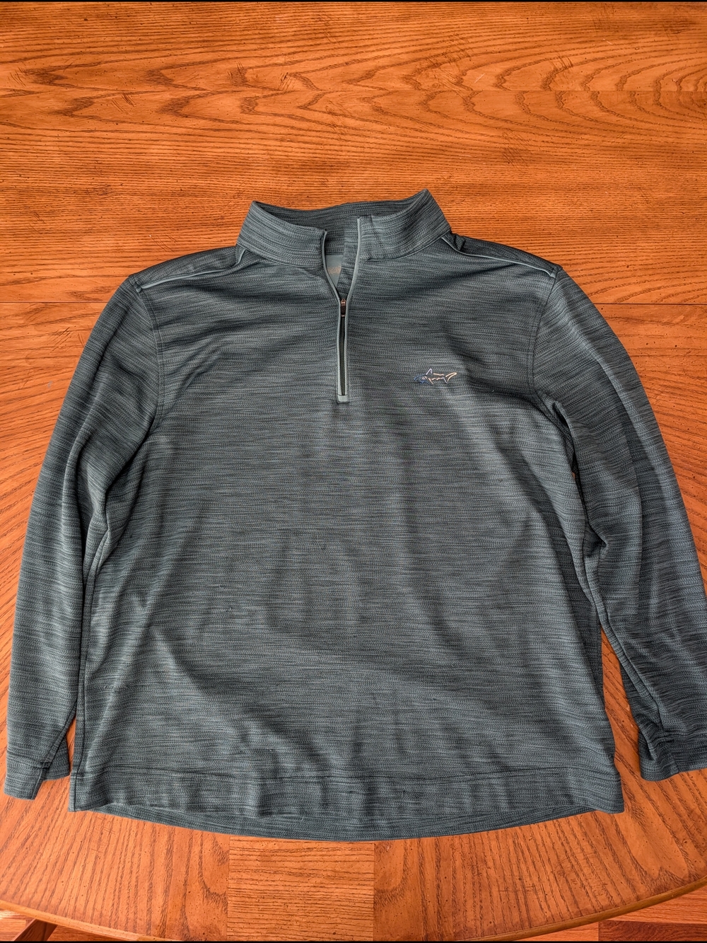 Greg Norman Collection Men's Quarter-Zip Performance Jacket - Hunter Green